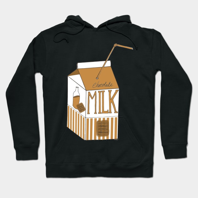 Chocolate Milk Hoodie by Kcael